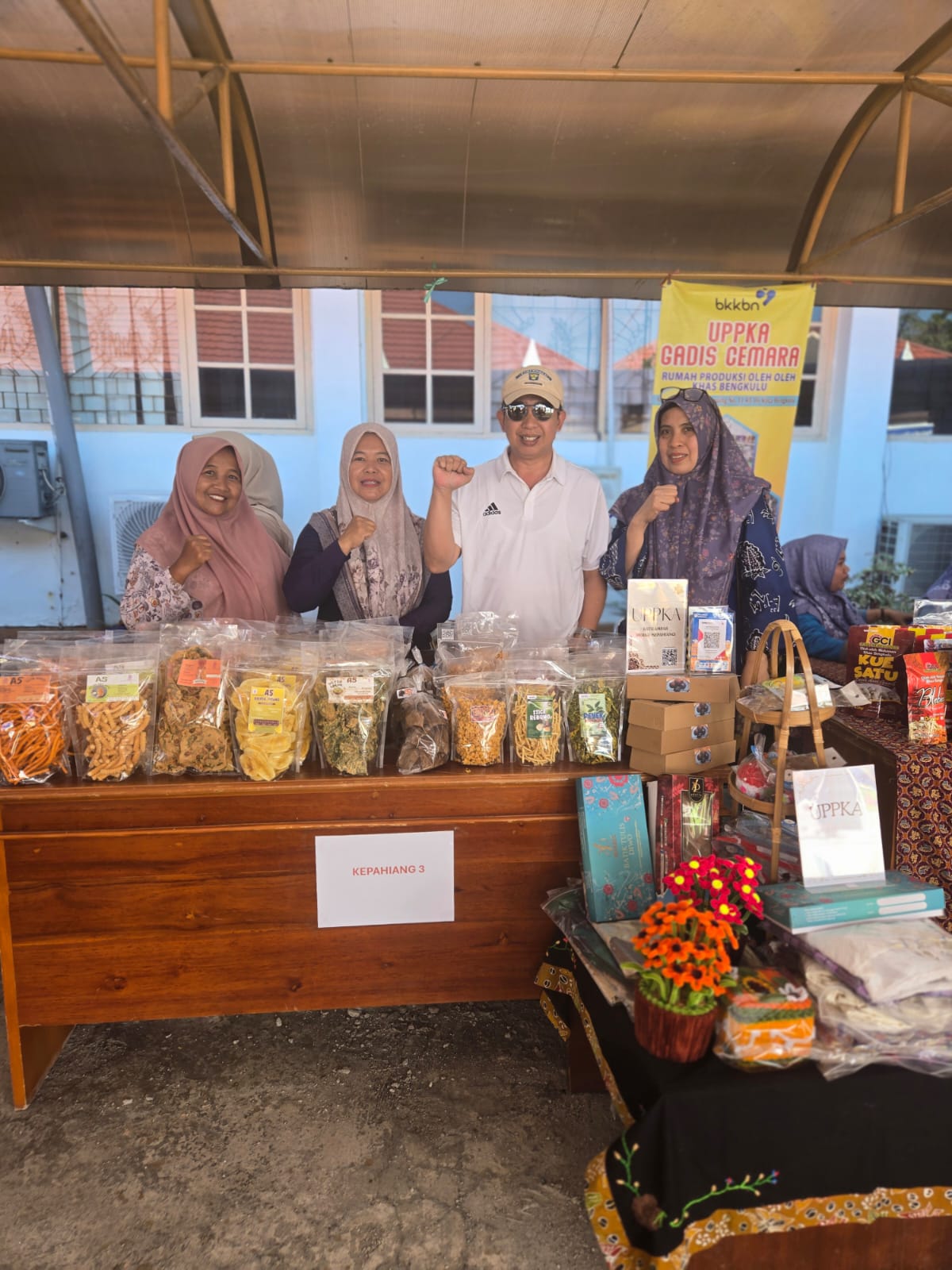 Partisipasi Bazar UPPA dalam rangka Harganas ke - 33 Provinsi Bengkulu
