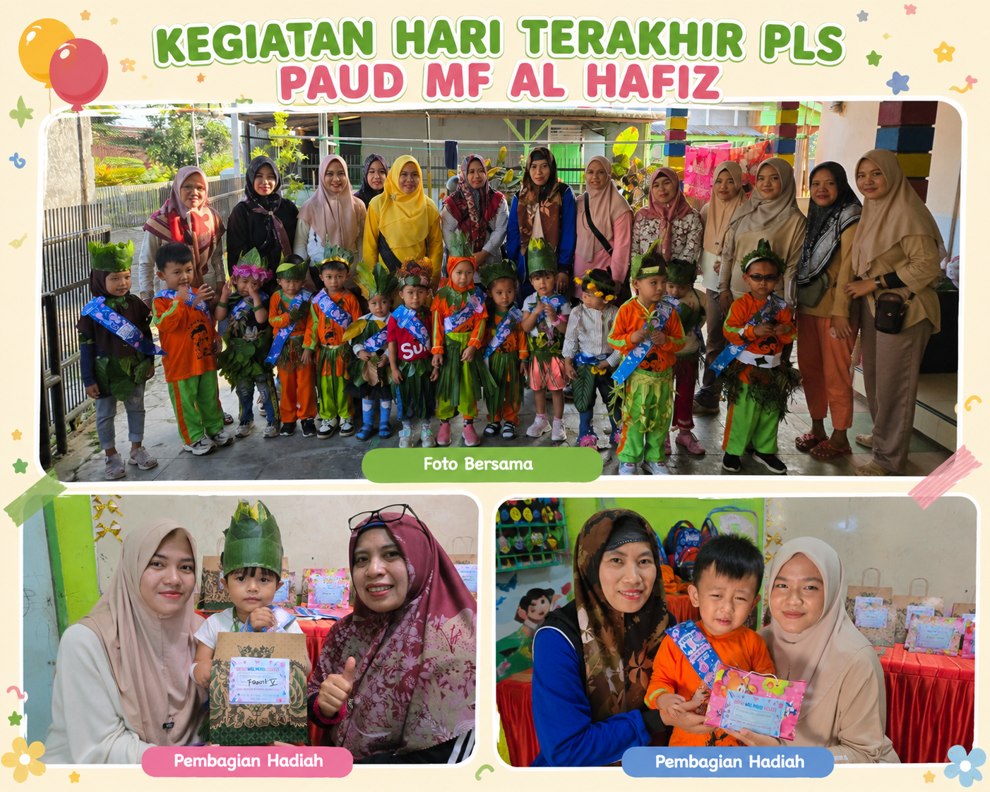 MPLS hari terakhir Paud MF Al Hafiz